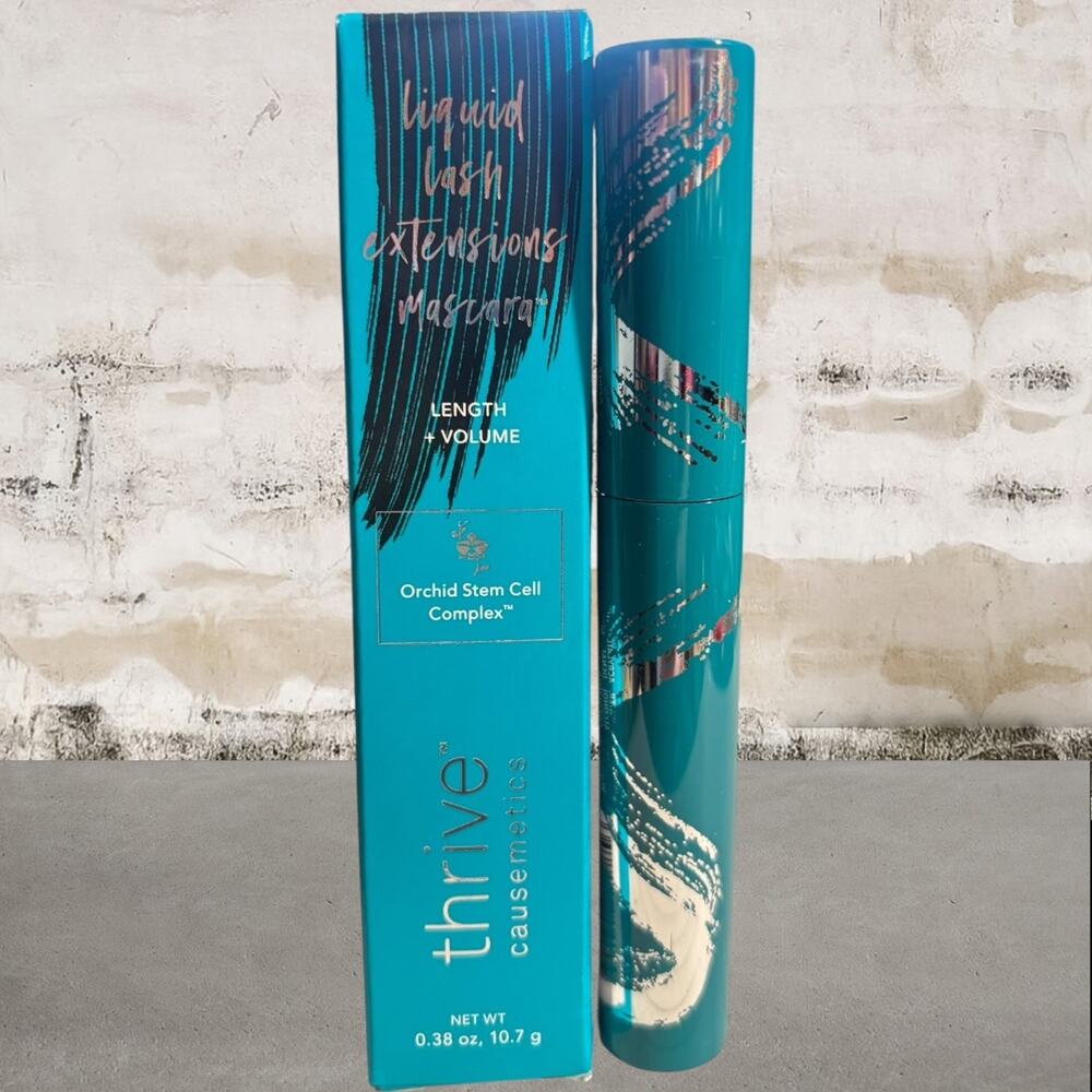 Thrive Causemetics Tubing Mascara Duo in Brynn (Rich Black) NIB